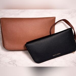 Black and Brown Clutch Set